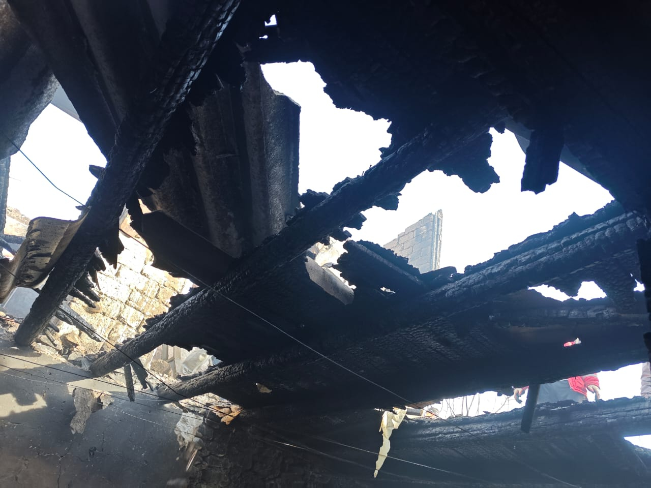 В селе Гергебиль произошел страшный пожар,