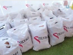 “Stilyagi” donated  warm jakets, sweaters and headwears to 50 kids.