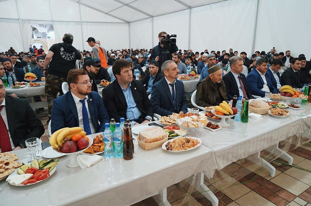 Photo report from the opening of the "Tent of Ramadan ".