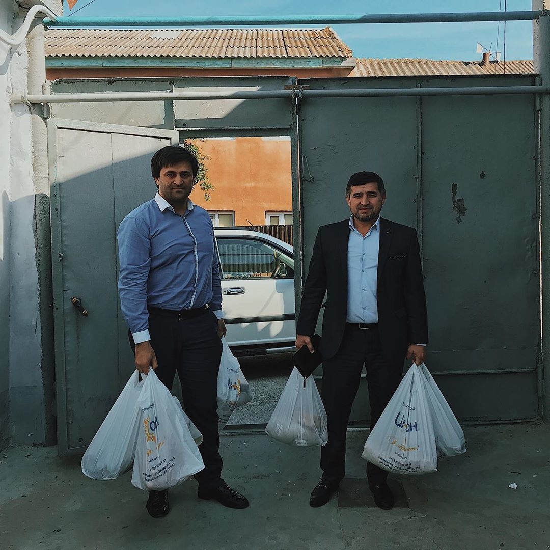 General Director of Heat Network Company LLC “Pilot” Bagaudin Magomedov took part in the “Ramadan unites” campaign