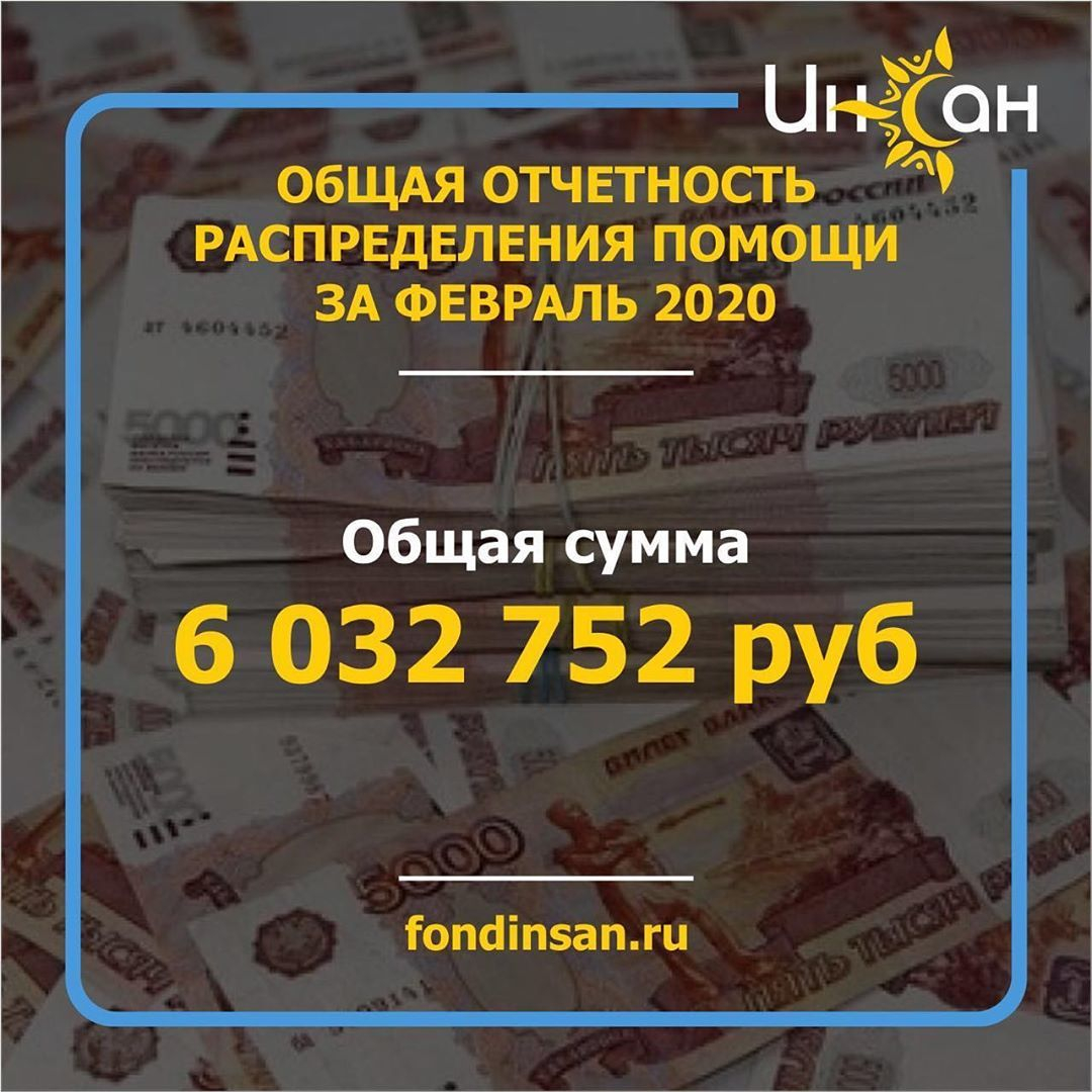 Отчет за февраль 2020 год