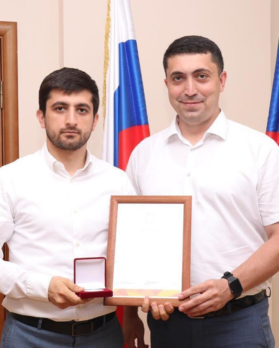 Magomedrasul Akhmedov was awarded the Commemorative Medal of the President of Russia Vladimir Putin