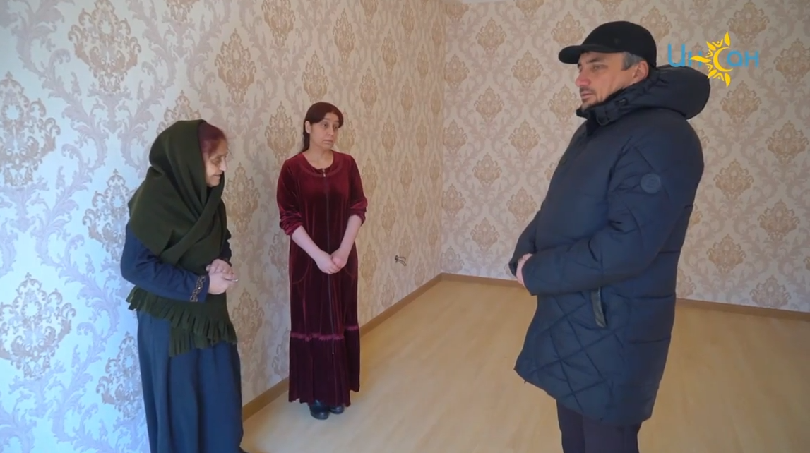 ⁣ Director of the “Insan” Foundation in Makhachkala visited the Sagidov family