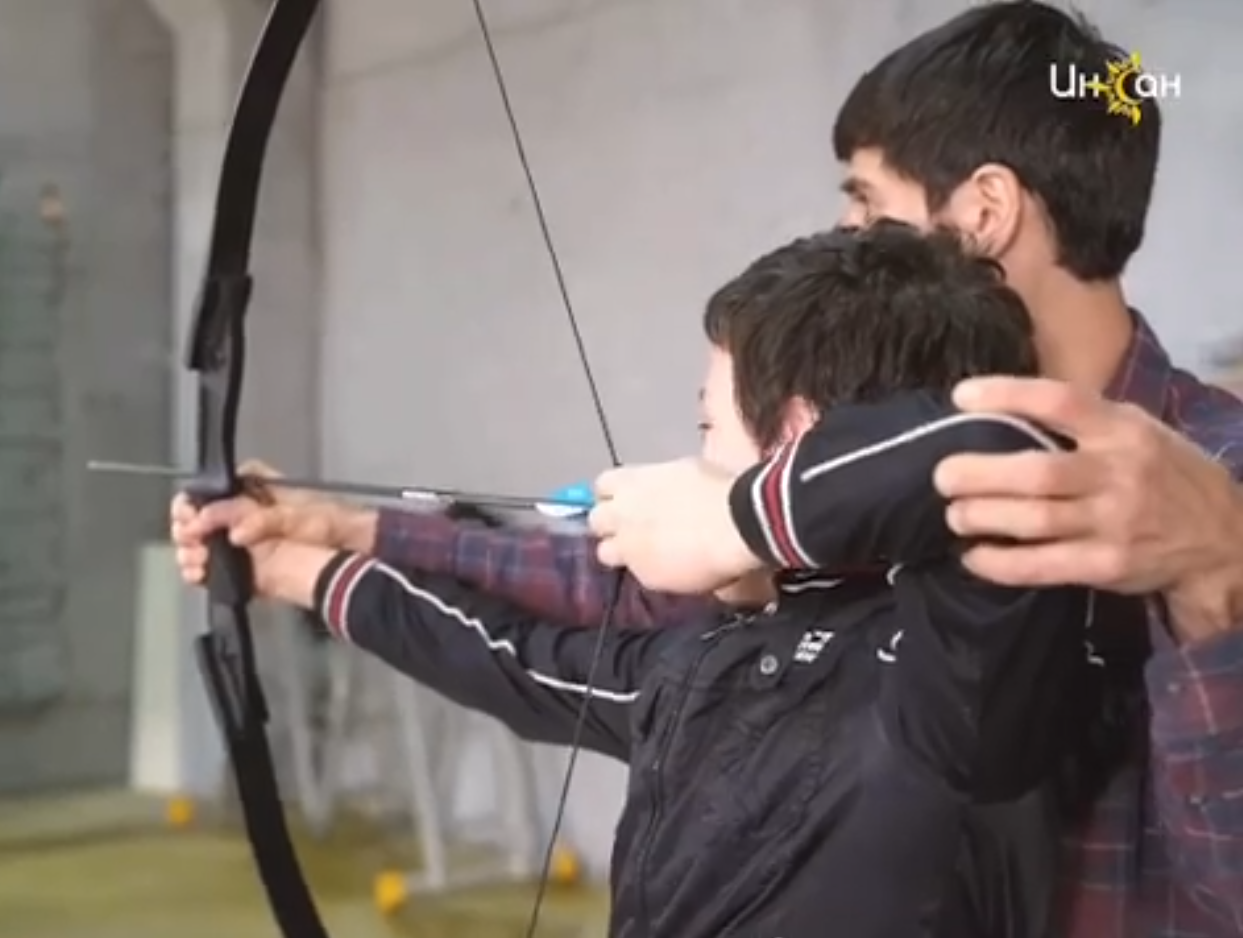 An archery tournament was organized by volunteers